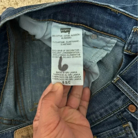 LEVI’S Women’s Bootcut Flare Wide Legs Jean Pants Size 6 Western Rodeo Riding - Picture 7 of 11